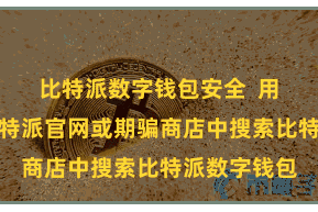 比特派数字钱包安全  用户只需在比特派官网或期骗商店中搜索比特派数字钱包